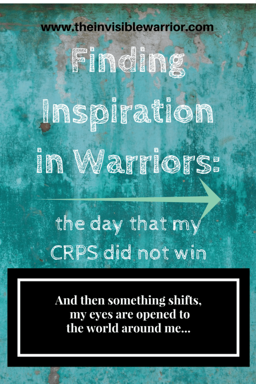 Finding inspiration and hope on a bad day with CRPS